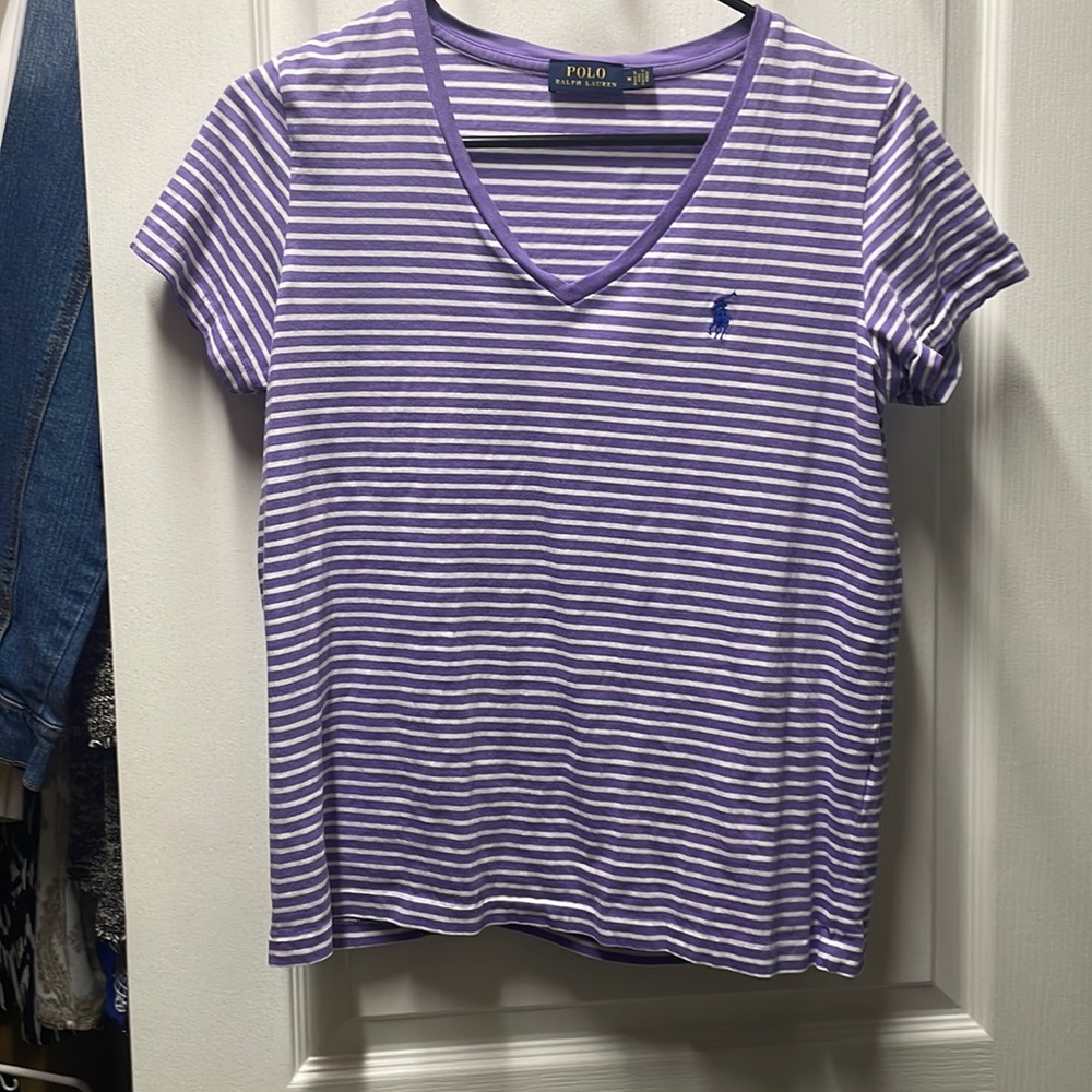 Polo striped tee